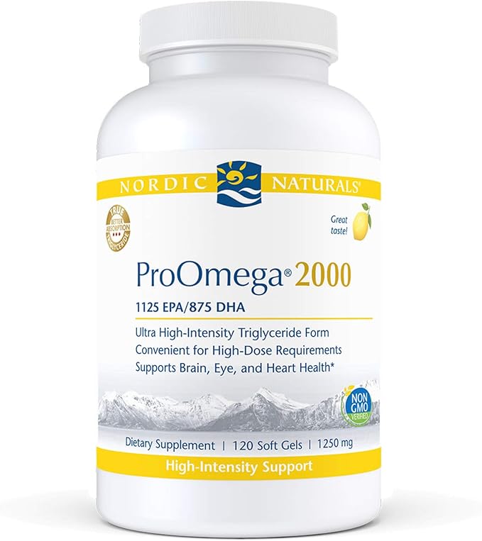 Nordic Naturals ProOmega 2000 Lemon – 60 Soft Gels