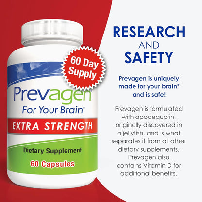 Prevagen Extra Strength – 60 Capsules | Buy 2 Get 1 Free